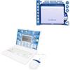 Lexibook, Laptop Educativo Bilingue, Italiano e Inglese, 164 Attività di Apprendimento, Schermo LCD, Tastiera, Giochi Divertenti e Scoperta, Blu, JC601i5LXB