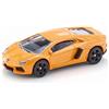 Siku 1449, Lamborghini Aventador LP 700-4 auto sportiva, metallo/plastica, arancione, auto giocattolo per bambini