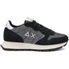SUN68 Sneaker Ally (Glitter Textile Nero D26SU17, Sistema Taglie Calzature EU, Adulto, Numero, Media, 40)