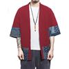 perdontoo Camicia Kimono T-Shirt Uomo Cardigan Giacca Top Casual Camicetta Vintage Elegante Estiva Coppia