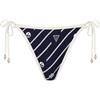 GUESS Donna Bikini Pezzo sotto W6GZ06K3279 Poliammide Blu Scuro L