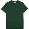 Lacoste TH6709 Maglietta Sportiva a Maniche Lunghe, Sequoia, S Uomini