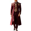 Générique Frack - Cappotto da smoking medievale Steampunk da uomo, elegante, stile gotico, giacca da pirata vittoriana, cosplay, uniforme rinascimentale, costume da uomo