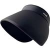 Obotsnoi Cappello da donna vuoto superiore a tesa larga ripiegabile parasole per tempo caldo spiaggia e attività all'aperto cappello coda di cavallo cappello da viaggio sole, Nero , Taglia unica