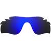 Wetnenss Lenti di ricambio per modelli Oakley della serie Radarlock Path - Occhiali da sole polarizzati, spessore 1,5 mm, prevenzione del sale, resistenti all'olio