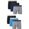 Hanes Hanes Originals Men's Boxer Briefs & Trunks, Stretch Cotton Moisture-Wicking Underwear, Modern Fit Low Rise, Multipacks Boxer Corti Uomo (Pacco da 3)