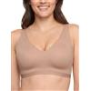Warner's Cloud 9 - Reggiseno da Donna Senza Fili, Mandorla tostata., XL