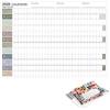 NOPVUFA Calendario 2026 da Muro, Morandi 2026 organizzatore annuale/parete XXL Calendario Famiglia 2026 grande formato 74.2 x 52.5 cm, Digitale da Parete