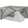 kwmobile Copertina Antipolvere Compatibile con Brother MFC-J4335DW - Copri Stampante - Copertura Protettiva - Fodera in grigio chiaro