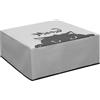 kwmobile Copertina Antipolvere Compatibile con Brother HL-L2310D / L2350DW / L2370DN / L2375DW - Copri Stampante - Copertura Protettiva - Fodera in grigio/nero