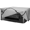 kwmobile Copertina Antipolvere Compatibile con Brother DCP-J1140DW / DCP-J1050DW / DCP-J1313DW - Copri Stampante - Copertura Protettiva - Fodera in grigio chiaro