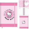 Pyramid International Hello Kitty, agenda 2025, formato A5, affascinante design DTP con grafica iconica del gatto, pagine mensili e settimanali per una pianificazione giornaliera elegante, note creative e pianificazione