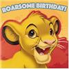 Hallmark Biglietto di compleanno per bambini, fustellato, motivo: Simba, il re leone