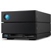 LaCie 2big Dock array disco 48 TB Desktop Nero STLG48000400