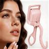 AURIVEE Piegaciglia Riscaldato Elettrico USB-C, 5s Riscaldamento Rapido, Anti-Scotta Silicone, Lunga Tenuta Riccioli Naturali, Portatile Ricaricabile per Donne Trucco Viaggio