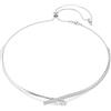 Swarovski Matrix 5754020 collana placcata in rodio bianco
