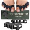 For Time Fitness Separatore Dita Piede per Alluce Valgo - 1 Paio Distanziatore Dita Piedi in Silicone Morbido | Separatori Dita Piedi | Divaricatore Alluce Valgo | Toe Separator Comfort