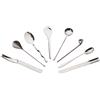 Alessi Il caffè/tè MSPOONSET - Set da 8 Cucchiaini da caffè di Design, in Acciaio Inossidabile 18/10 Lucido