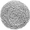 VEVOR Catena a maglie in acciaio al carbonio zincato, 7,3 mm x 28 m, Capacità di carico 756 kg, Due connettori rapidi, Catena per traino, Sospensione, Campeggio, Catena traino di sicurezza da auto