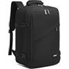 KONO Zaino Ryanair 40x20x25, Bagaglio a Mano, Nero