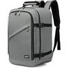 KONO Zaino Ryanair 40x20x25, Bagaglio a Mano, Grigio
