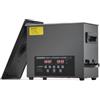 CREWORKS 6L Pulitore Ultrasuoni con Modalità Degas e Delicata, 180W Pulizia Ultrasuoni con Timer, Pulitore Ultrasuoni Professionale per Ricambi Auto, Occhiali, Gioielli, Dentiere