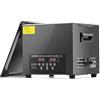 CREWORKS 10L Pulitore Ultrasuoni con Modalità Degas e Delicata, 240W Pulizia Ultrasuoni con Timer, Pulitore Ultrasuoni Professionale per Ricambi Auto, Occhiali, Gioielli, Dentiere (10L 240W)