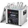 CREWORKS 10L Pulitore a Ultrasuoni Professionale 33kHz 240W Vasca Ultrasuoni Industriale con 300W Riscaldamento Tecnologia Sweep Timer e Temperatura Regolabili per Officina Laboratorio e Carburatori