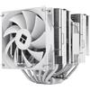 THERMALRLGHT Thermalright TR Peerless Assassin 140 Bianco Raffreddatore ad aria CPU,6 dissipatori di calore Dual Towers,ventola PWM con velocità 1500RPM,raffreddamento CPU per Intel 1700/1851/115X/;AM4/AM5