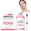 Pluvyze PDRN Siero Microneedling viso Microneedling Siero sterile Deep Collagen riduce le rughe, per una pelle più soda e liscia, ad assorbimento rapido, adatto per tutti i tipi di pelle, con applicatore (30