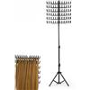 Generico Braiding Hair Rack - Iron | Extendable Braiding Hair Rack For DIY Hairs Styling | Adjustable Mannequin Head Holder For Wig Making And Salon Traveling Solution