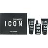 Dsquared2 Icon Pour Homme Set Regalo 3 Pezzi: Eau de Parfum 100ml - Lozione Corpo 10