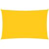 vidaXL Parasole a Vela Oxford Rettangolare 4x7 m Giallo