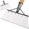 HOMIKLSA Tagliabordi in acciaio al manganese, 30 cm | Attrezzi da giardino multifunzione per rimuovere erbacce e muschio, robusto utensile da giardino con lama affilata