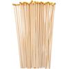 SHINEOFI 50 Pezzi Portabandiera in Legno Piccolo Versatile per Eventi Vari e Decorazioni da Tavolo, Facile da Usare Bastone Color Kaki per Bandiere Manuali
