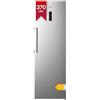 Amica VKS 358 150 E Frigorifero a spazio intero, altezza 186 cm, effetto acciaio inox, tecnologia NoFrost, controllo elettrico, display a LED, allarme aperto