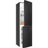 Exquisit Frigorifero congelatore, frigorifero con congelatore, 247 litri, Nofrost, congelatore a 4 stelle, congelamento rapido, 4 ripiani, KGC250-85-NF-040D inoxlook-az