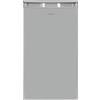 Exquisit KS85-V-091E - Frigorifero completo, larghezza 45 cm, 75 l, illuminazione a LED, 1 cassetto per verdure, colore: Grigio