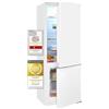 Exquisit Frigorifero da incasso EKGC225-40-E-080E, bianco, capacità netta: 212 l, congelatore a 4 stelle, altezza 145 cm, montaggio porta a traino, dispositivo da incasso