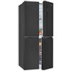 Exquisit Multidoor MD425-150-040C inoxlook-az | No Frost | Capacità netta: 421 L | Regolazione della temperatura | Allarme