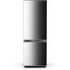 PKM KG170IXCAZ - Frigorifero congelatore | Design Inox | Raffreddamento da 123 litri | 38 litri | Classe di efficienza energetica C | Illuminazione a LED | 112 kWh | indipendente