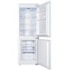 Amica EKGCS 385 901 - Frigorifero/congelatore da incasso, 1580 mm, nicchia/porta di traino, compressore inverter, controllo elettronico/allarme aperto