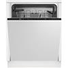 Beko BDIN16430 b300 - Lavastoviglie da incasso, 60 cm, completamente integrato, per 14 soffitti su misura, 3 lavelli, 5 temperature, 6 programmi, mezza carica, apertura automatica della porta,