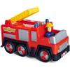 Simba- Sam il pompiere camion Jupiter, 109252505038, +3 anni, 17 cm, con personaggio articolato di Sam, multicolore