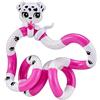 Tangle Serie Jr. Pets | Poppy The Puppy | FIDGET TO FOCUS | Giocattolo Fidget per bambini | 3+ | Giocattolo sensoriale torcente | Ideale per abilità motorie | In scatola ufficiale..