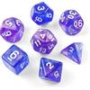 QUTHZZHY Set di 7 dadi poliedrici per DND, set di dadi per MTG