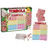 Teorema Giocattoli, Tombola Italiana con Gettoni in Legno, Gioco da Tavolo per Famiglia con Tabellone, Numeri e 48 Cartelle, Gioco di Società per Feste e Natale