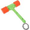HAKIDZEL Martello Giocattolo martellante, Giocattolo da Colpire, Accessori per Bambini, Mazza di plastica, Martello martellante, Accessori Portatili per Giochi di intrattenimento per Feste a casa,