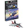 Revell 63997 - Super Hornet F/A-18E Kit di Modellismo in Plastica, Scala 1:144