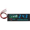 jebyltd Strumento Misurazione Del Misuratore Del Tester Multiplo Per Batteria Per Sistemi Da 12 V/24 V/36V/48 V Con Semplice Indicatore Livello Della Batteria Controllo Pulsante